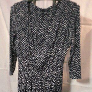 Tart Blue Print Dress